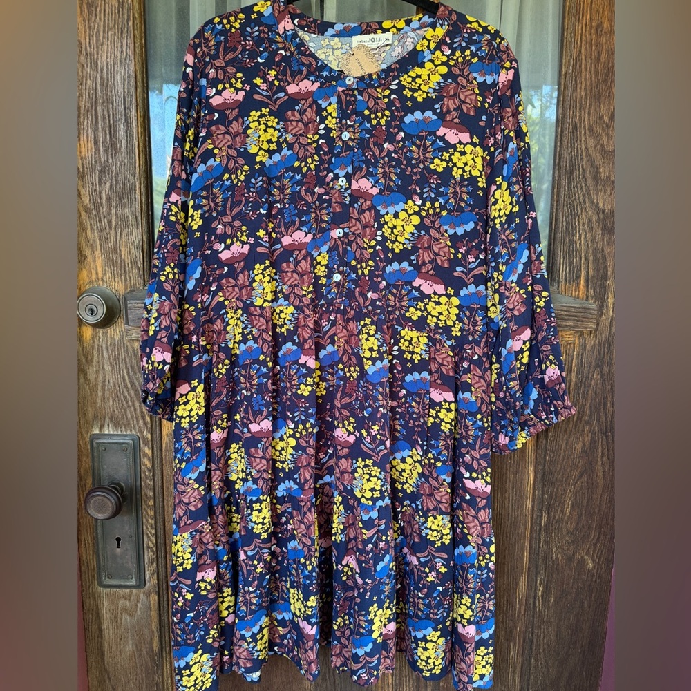 NATURAL LIFE Anita Tunic Dress NWT